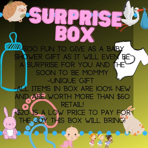 Newborn Surprise Box (All new items!) - Picture 2 of 3